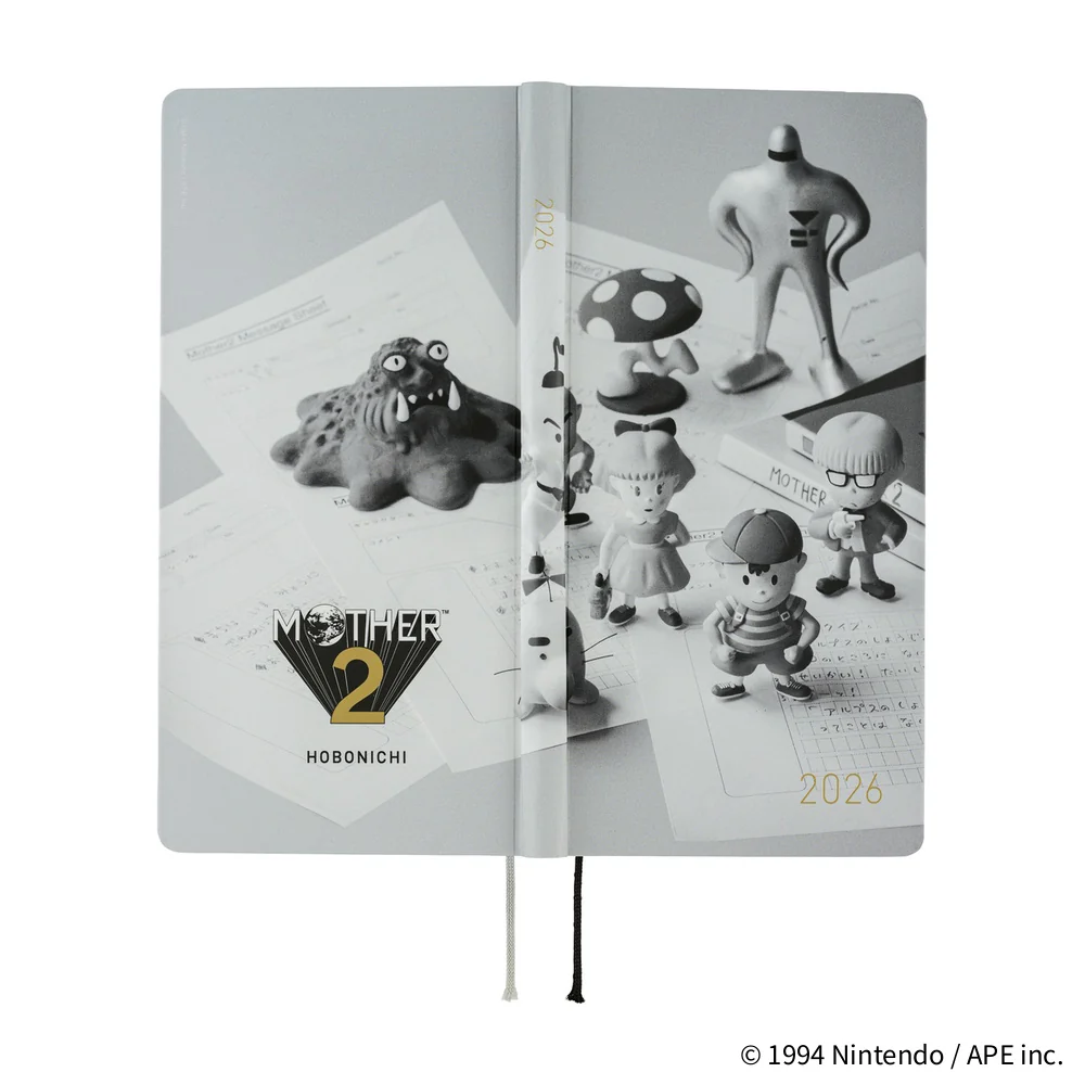 Hobonichi Techo 2026 - Weeks/Wallet Planner Book - MOTHER: The Secret of MOTHER 2 [English/Tall & Slim/Jan Start] - Image 3