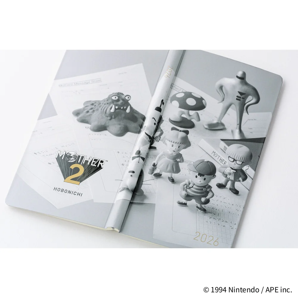Hobonichi Techo 2026 - Weeks/Wallet Planner Book - MOTHER: The Secret of MOTHER 2 [English/Tall & Slim/Jan Start] - Image 7