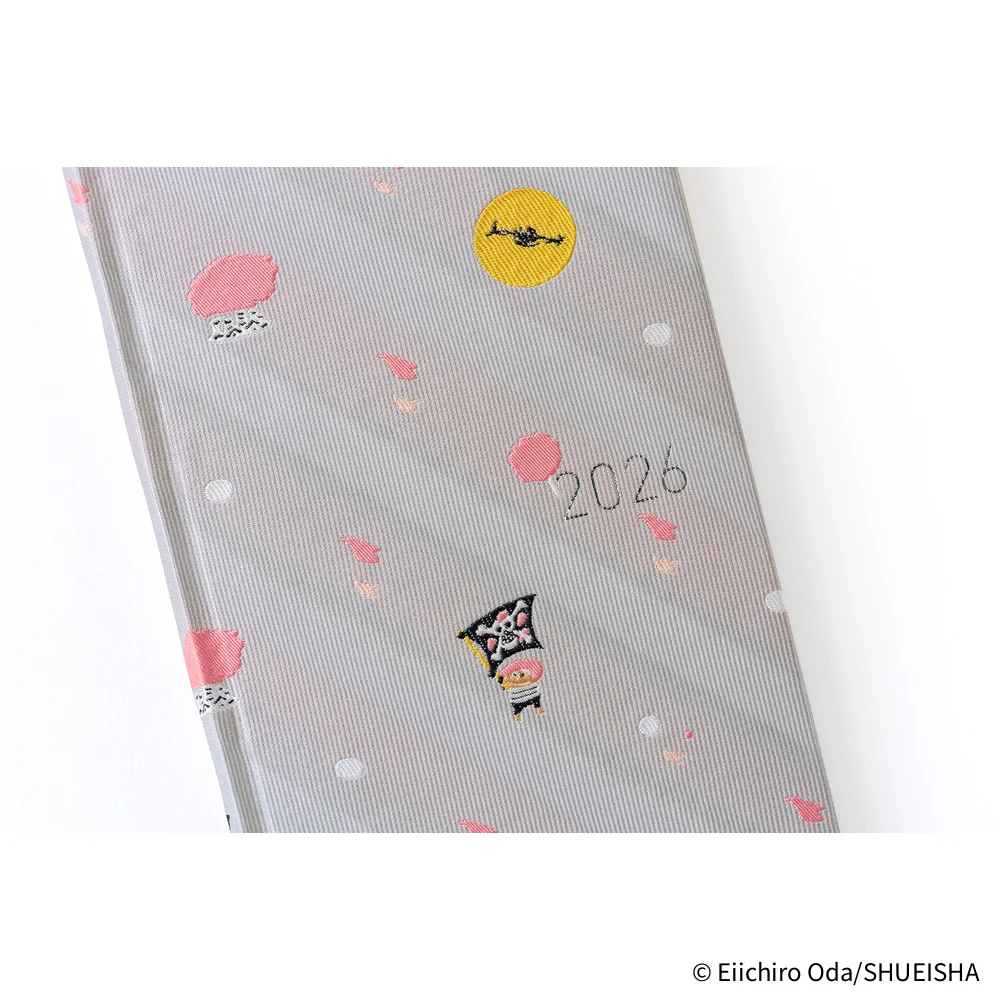 Hobonichi Techo 2026 - Weeks/Wallet Planner Book - ONE PIECE magazine: Hiriluk’s Cherry Blossoms [English/Tall & Slim/Jan Start] - Image 3