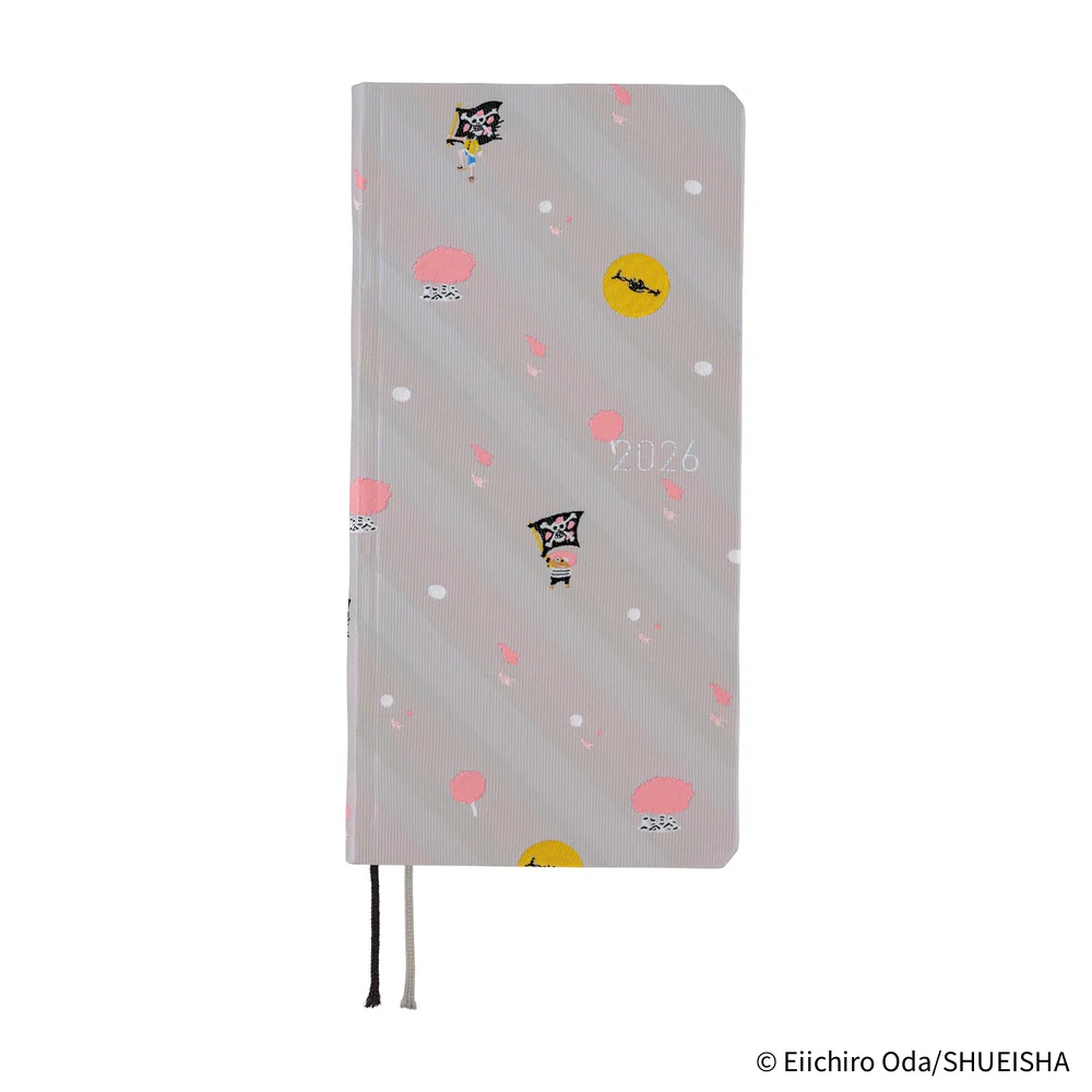 Hobonichi Techo 2026 - Weeks/Wallet Planner Book - ONE PIECE magazine: Hiriluk’s Cherry Blossoms [English/Tall & Slim/Jan Start] - Image 6