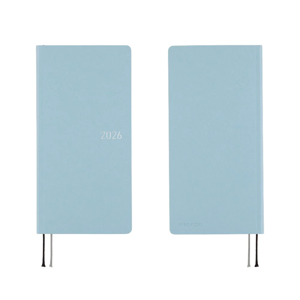 Hobonichi Techo 2026 - Weeks/Wallet Planner Book - Paper Series: Sky [English/Tall & Slim/Jan Start] - Image 9