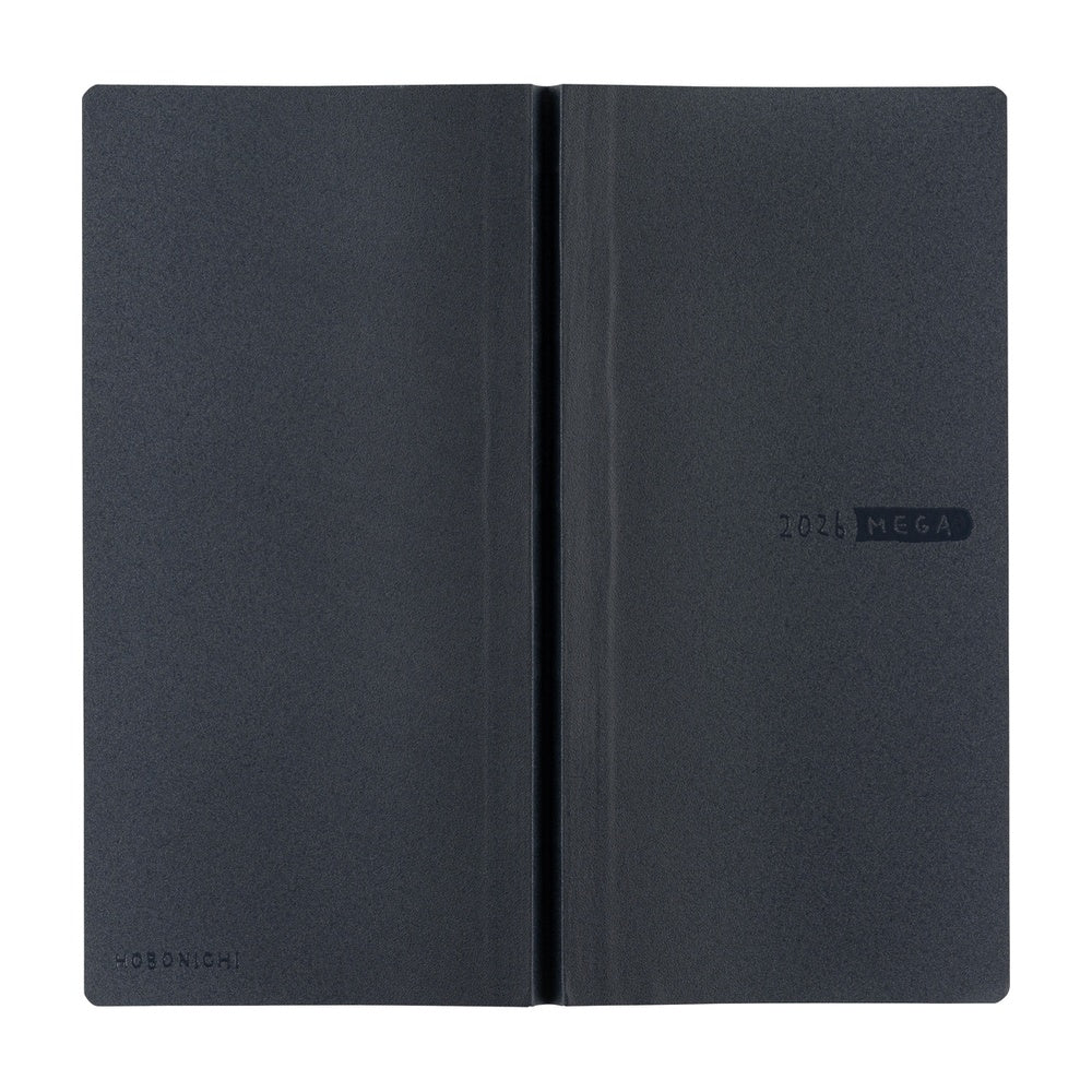 Hobonichi Techo 2026 - Weeks/Wallet MEGA Planner Book - Sneaker: Indigo Black [English/Tall & Slim/Jan Start] - Image 3