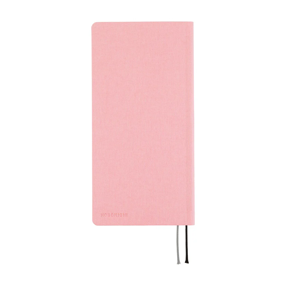 Hobonichi Techo 2026 - Weeks/Wallet Planner Book - Colors: Strawberry Milk [English/Tall & Slim/Jan Start] - Image 2