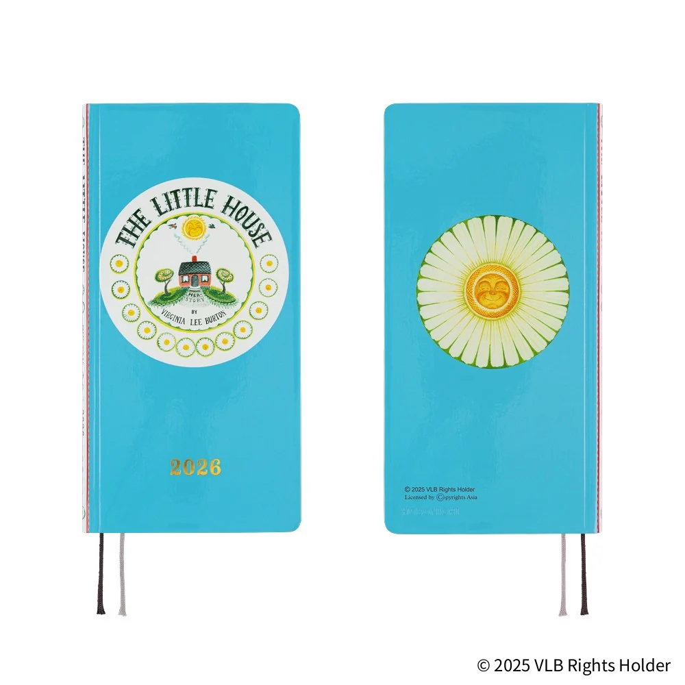 Hobonichi Techo 2026 - Weeks/Wallet Planner Book - Virginia Lee Burton: The Little House [English/Tall & Slim/Jan Start] - Image 10
