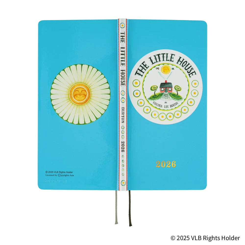 Hobonichi Techo 2026 - Weeks/Wallet Planner Book - Virginia Lee Burton: The Little House [English/Tall & Slim/Jan Start] - Image 3