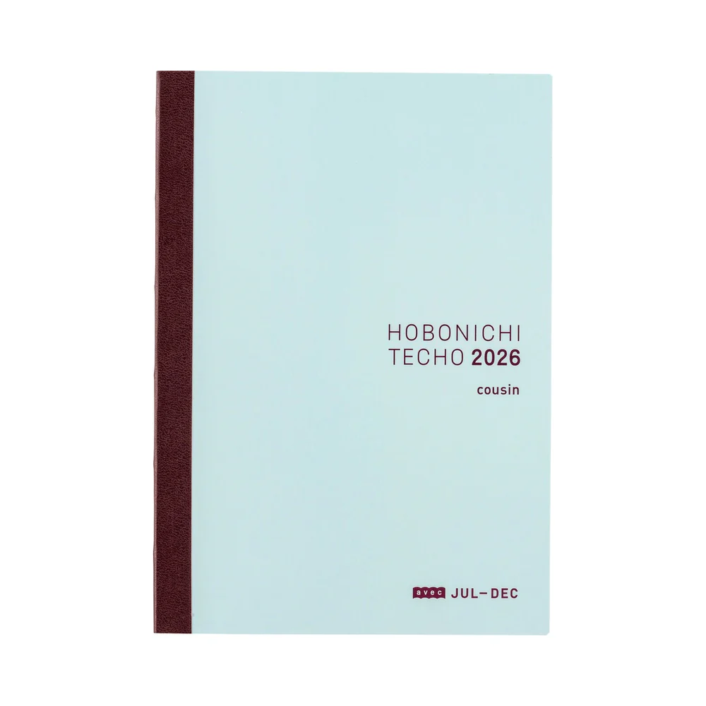 Hobonichi Techo - A5 Japanese Cousin Avec Books 2026 Jan start (Monday start) - Book Only - Image 3