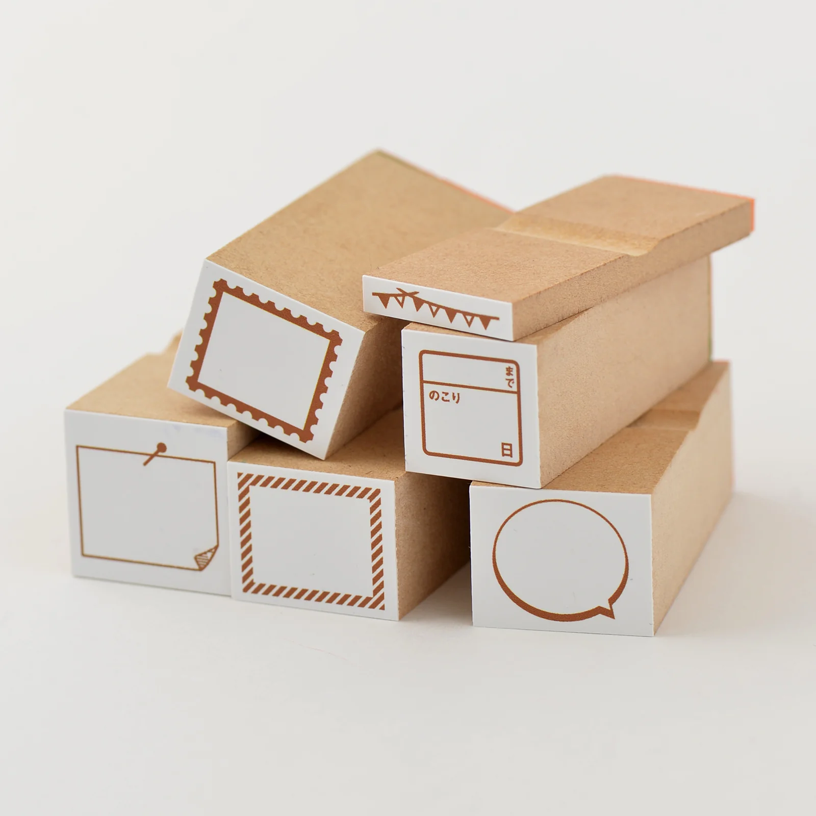 HOBONICHI TECHO Accessories - Stamps - Stripe Frame - Image 3