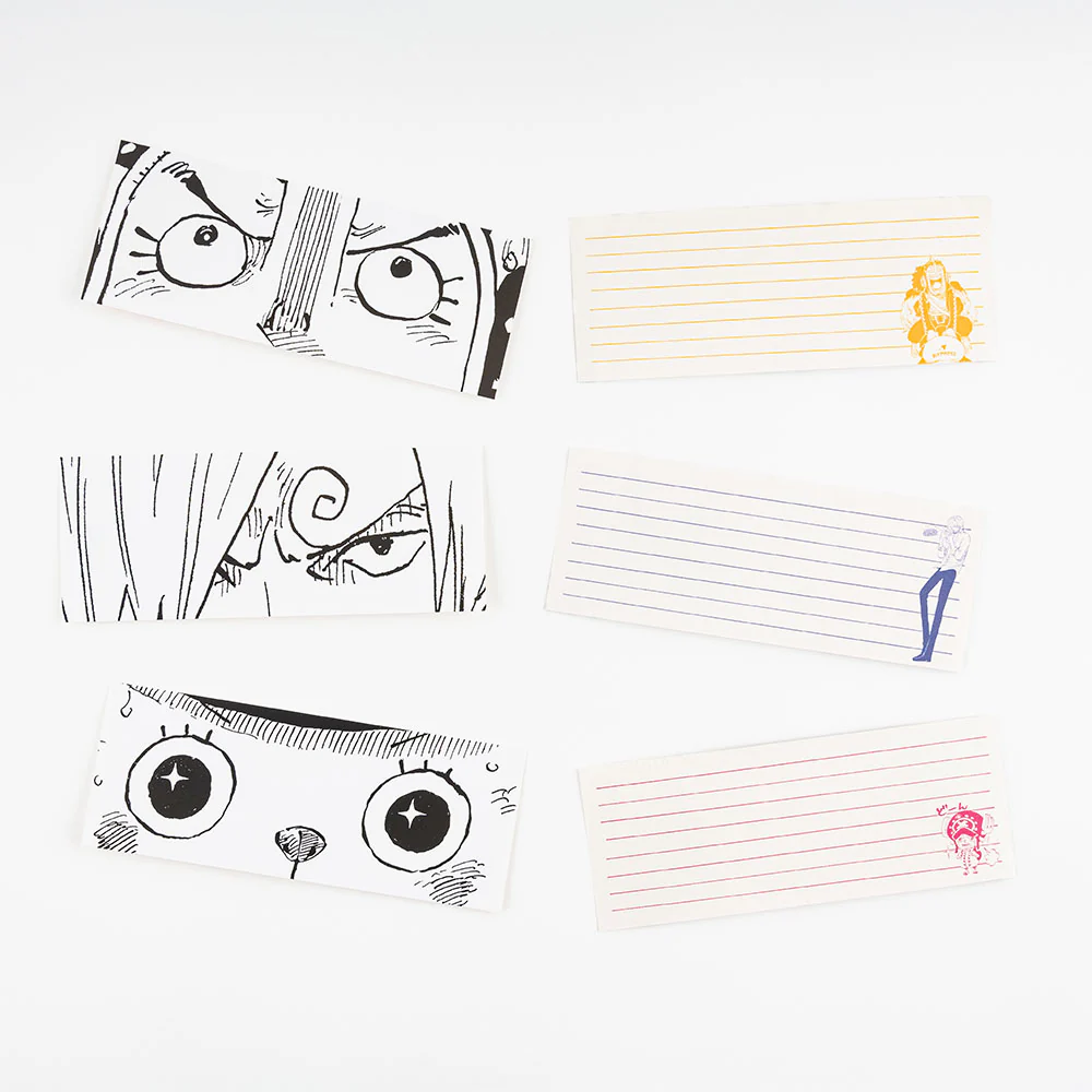 Hobonichi Techo - ONE PIECE magazine - Square Letter Paper to Share Your Feelings - Image 4