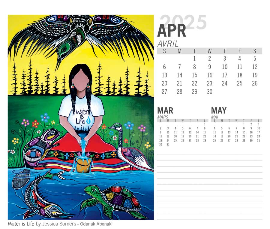Indigenous Collection - 2025 Desk Calendar - Image 2