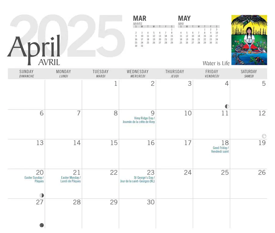 Indigenous Collection - 2025 Desk Calendar - Image 3