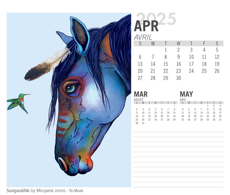 Indigenous Collection - 2025 Desk Calendar - Image 5