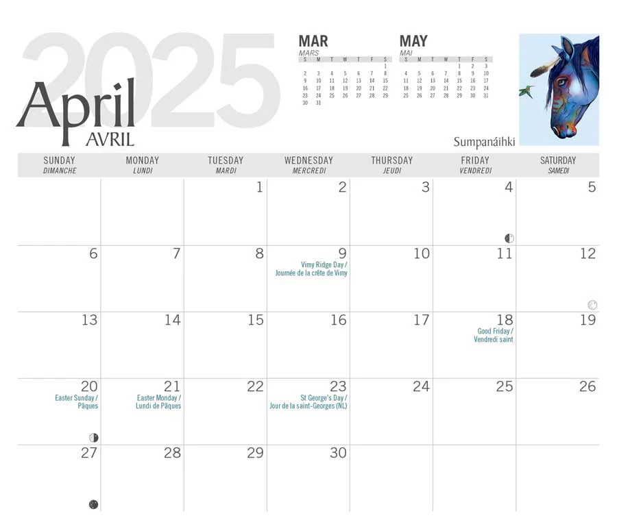 Indigenous Collection - 2025 Desk Calendar - Image 6