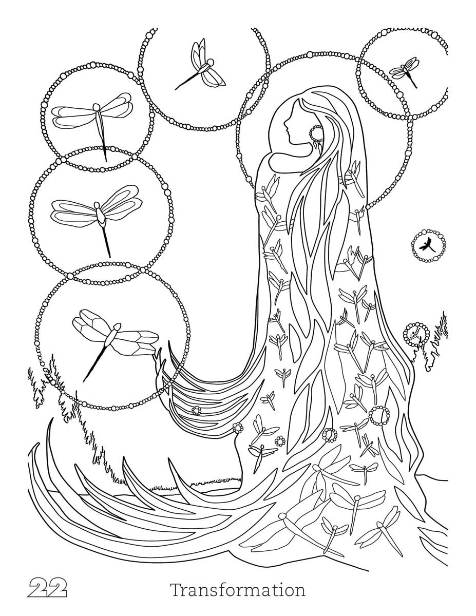 INDIGENOUS COLLECTION - Betty Albert Coloring Book - Image 3