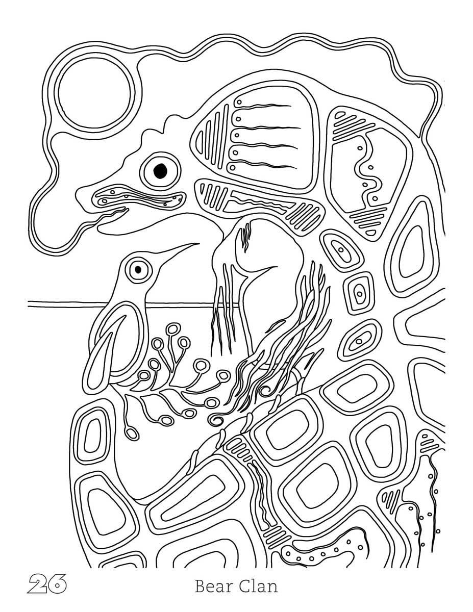 INDIGENOUS COLLECTION - Frank Polson Coloring Book - Image 3