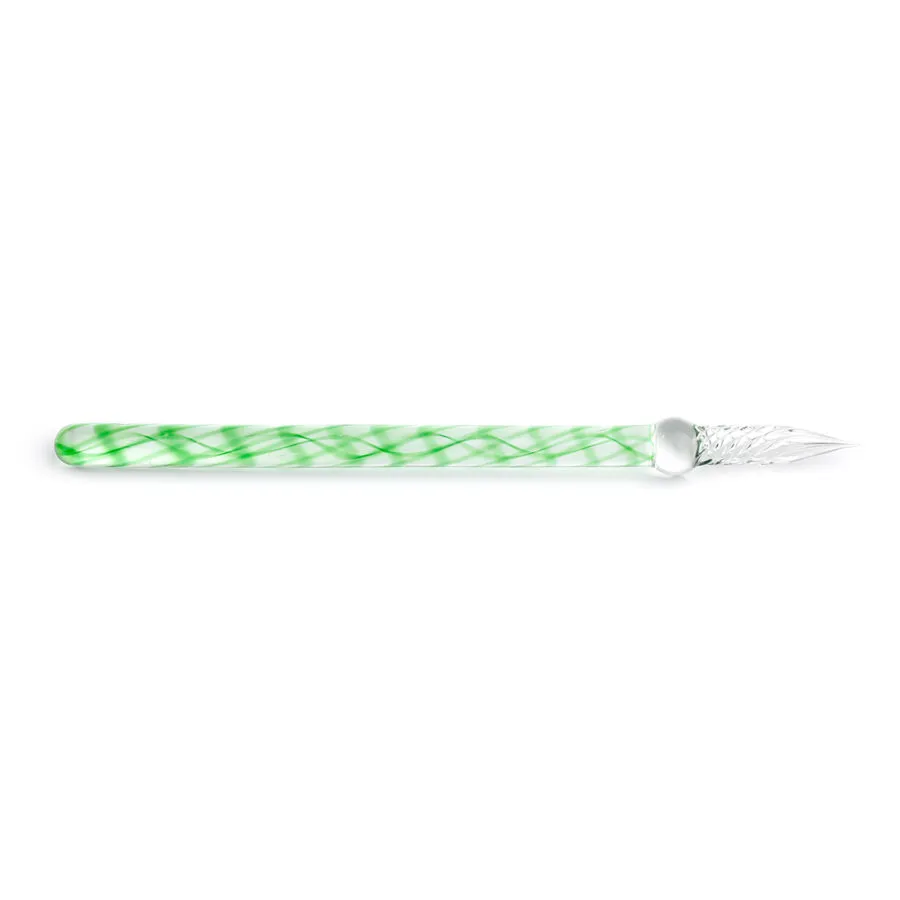 J. HERBIN - Straight Glass Dip Pen | Meadow Green