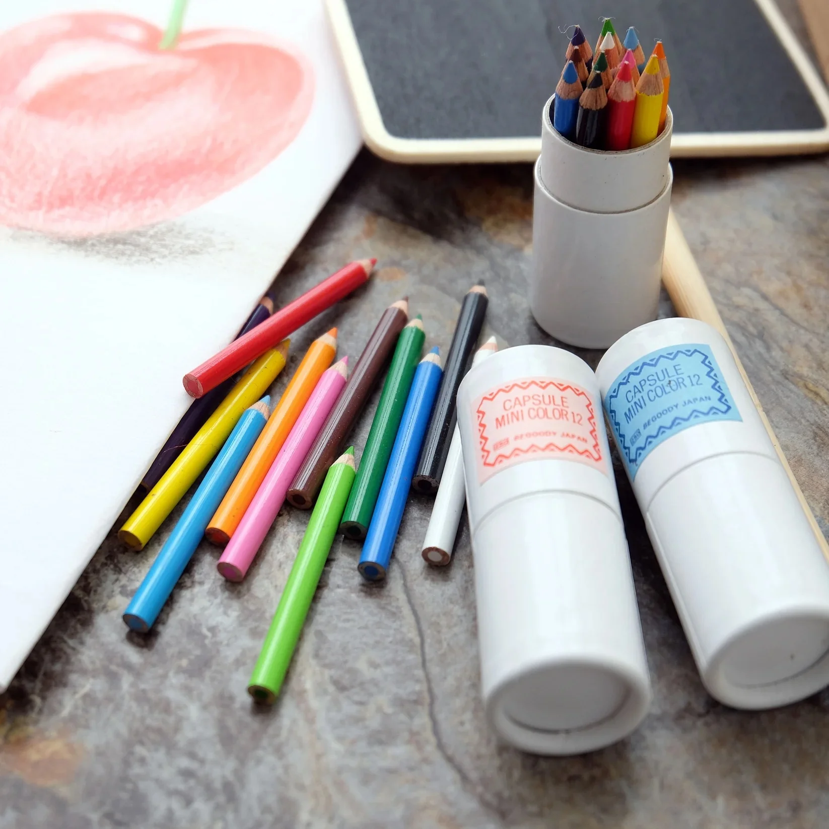 12 MINI PENCILS IN TUBE - Image 3