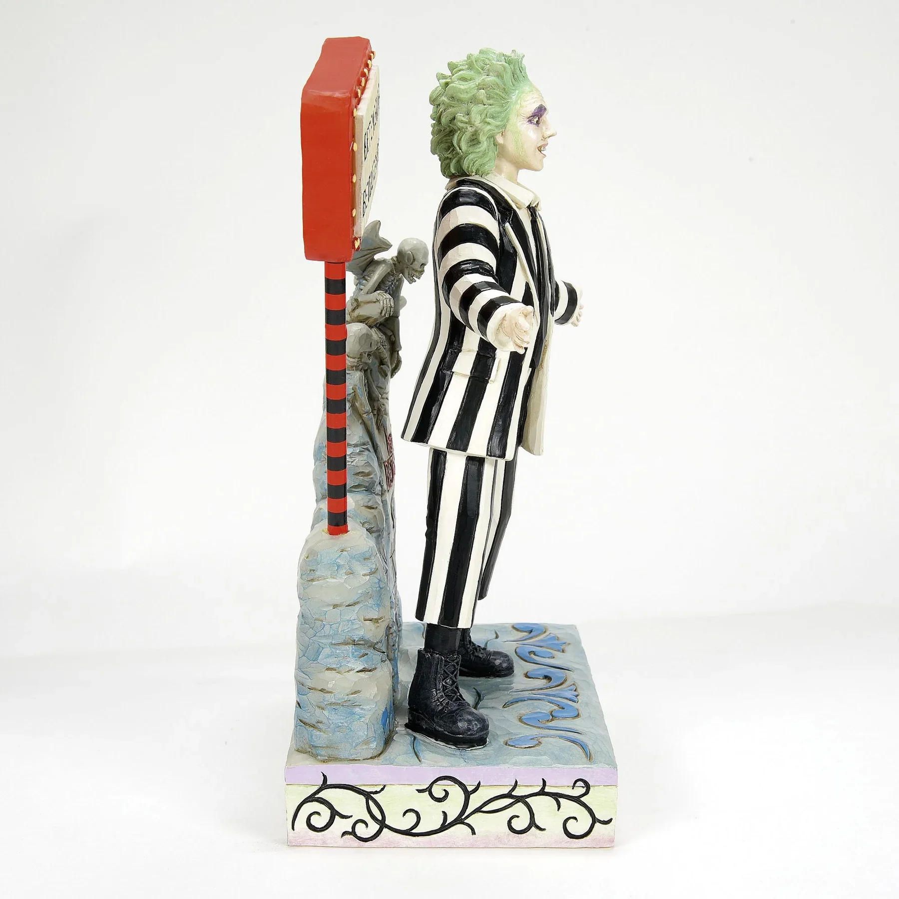 Jim Shore - Beetlejuice LED Sign and Gravestone - Figurine - Image 4