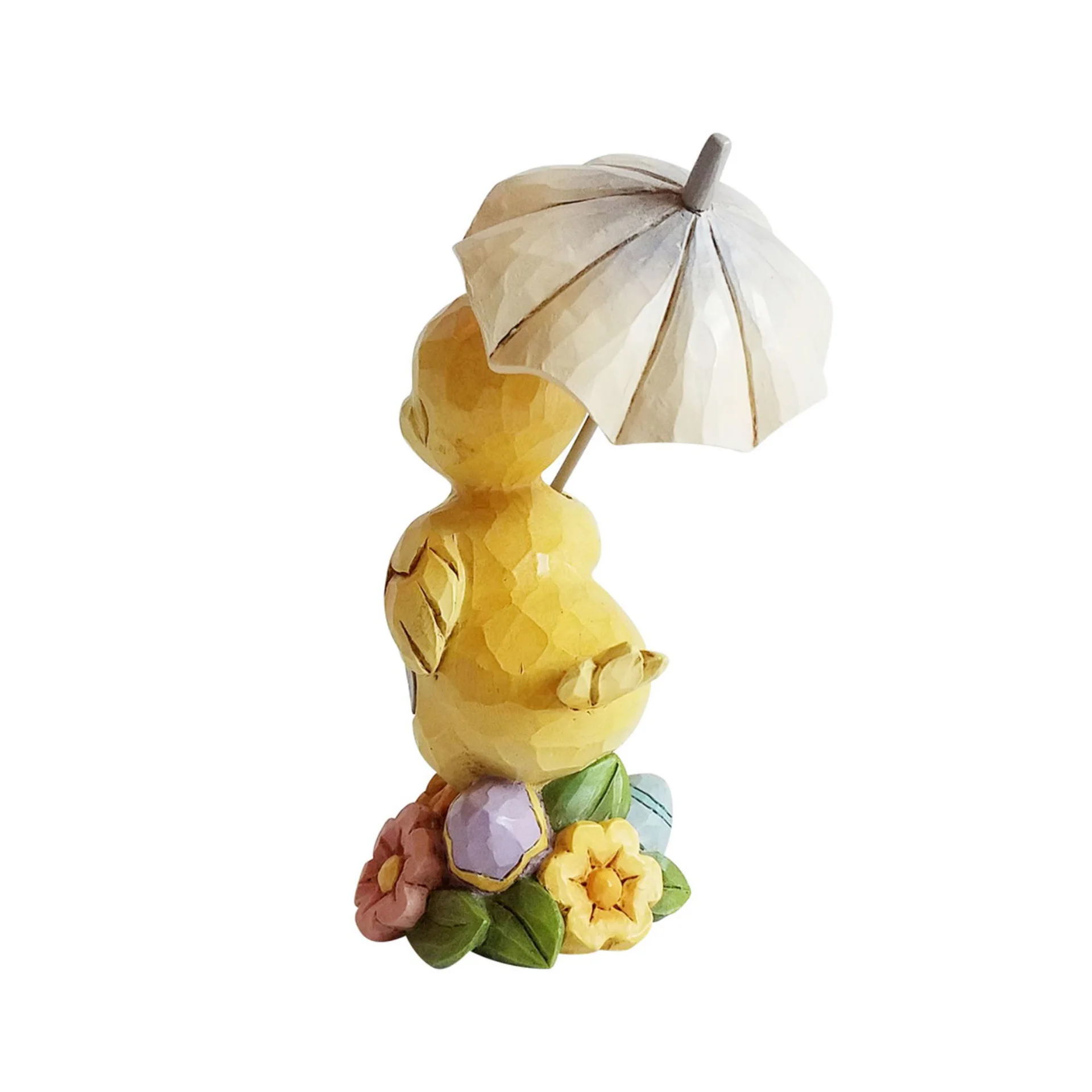 ENESCO- JIM SHORE FIGURINE - EASTER CHICK W/UMBRELLA MINI - Image 3
