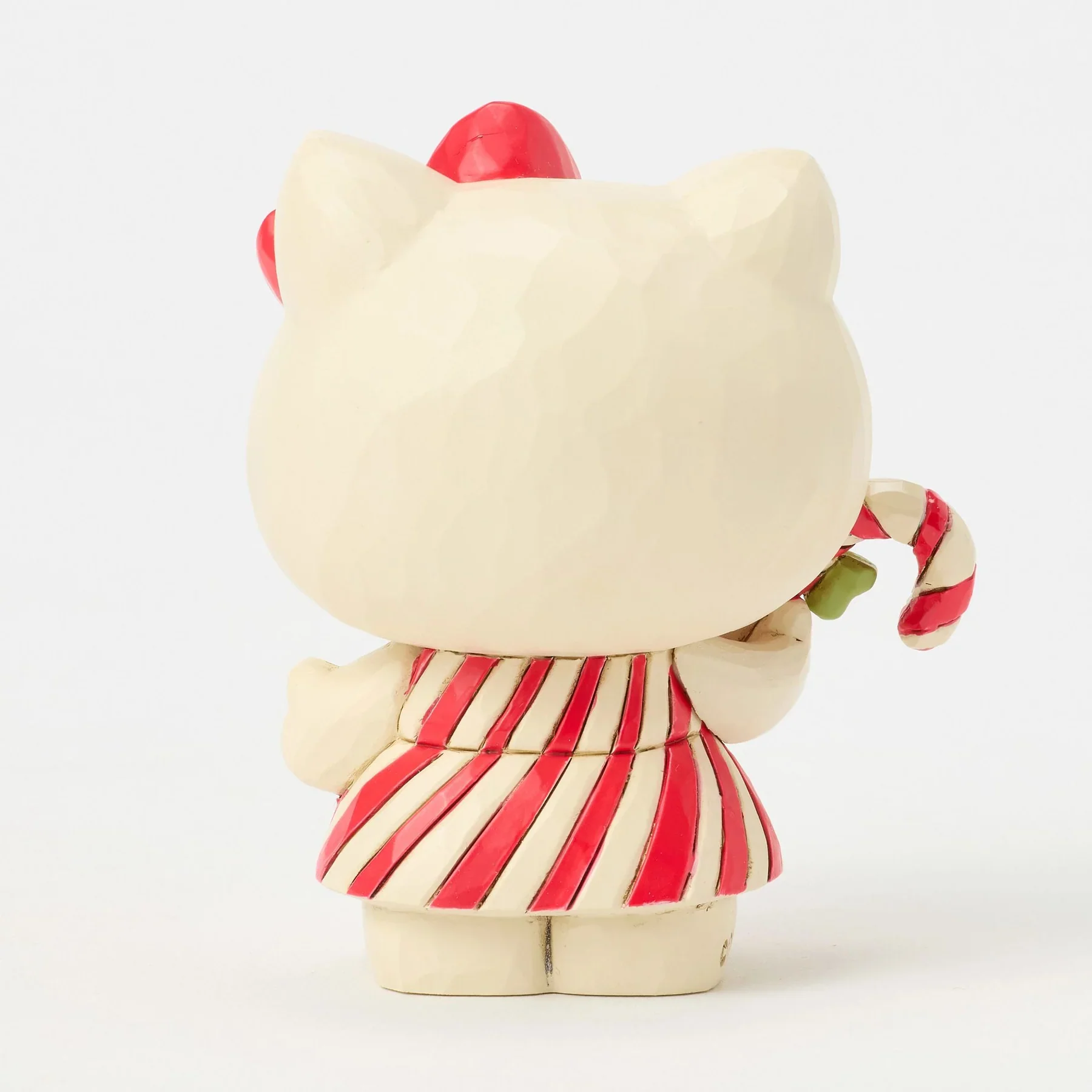 Jim Shore - Hello Kitty Christmas Mini Figure -  Candy Cane - Image 3