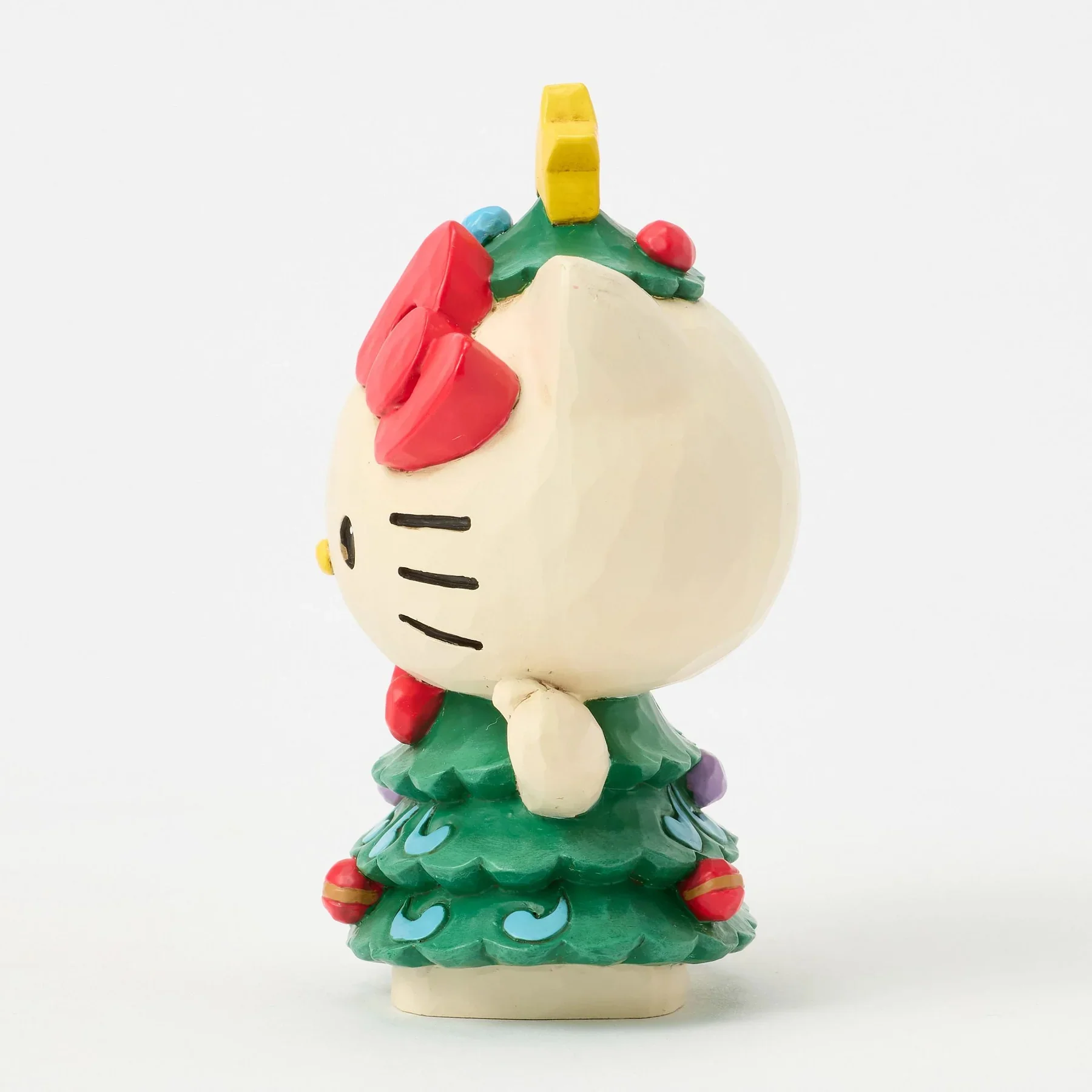 Jim Shore - Hello Kitty Christmas Mini Figure -  Christmas Tree - Image 2