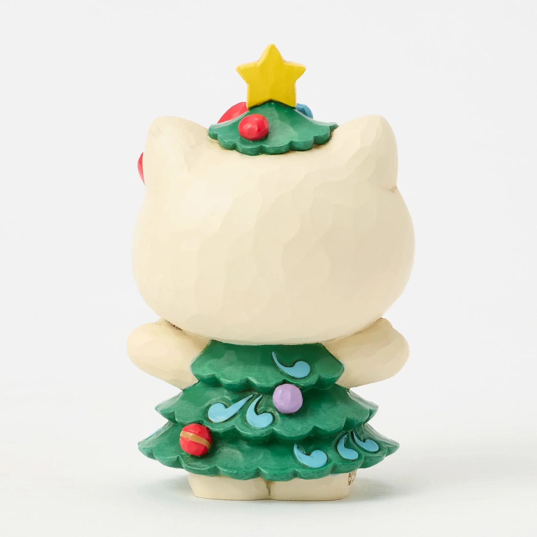 Jim Shore - Hello Kitty Christmas Mini Figure -  Christmas Tree - Image 3