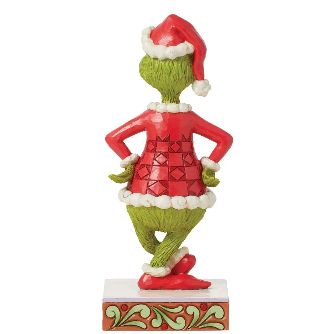 Enesco - Jim Shore: "The Grinch" - Hands on Hips Figurine - Image 3