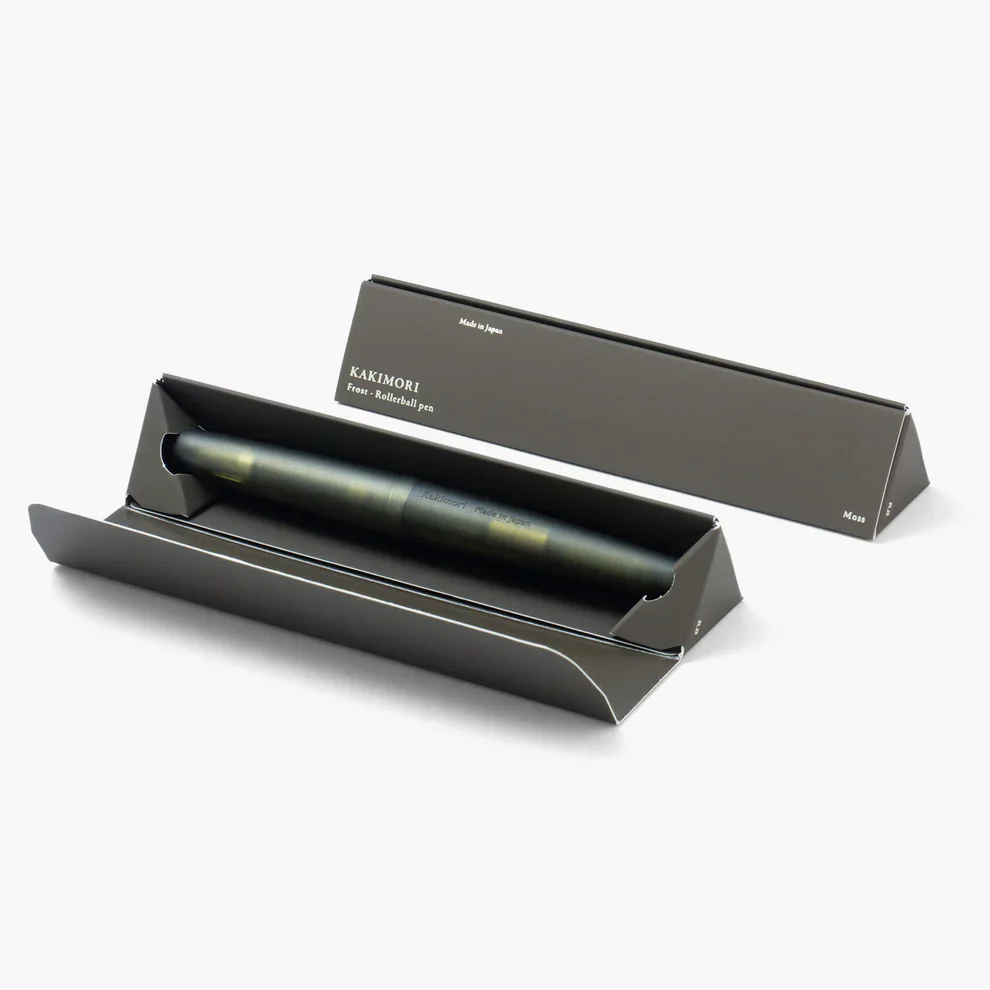 Kakimori - Frost Refillable Rollerball Pen - Moss - Image 7