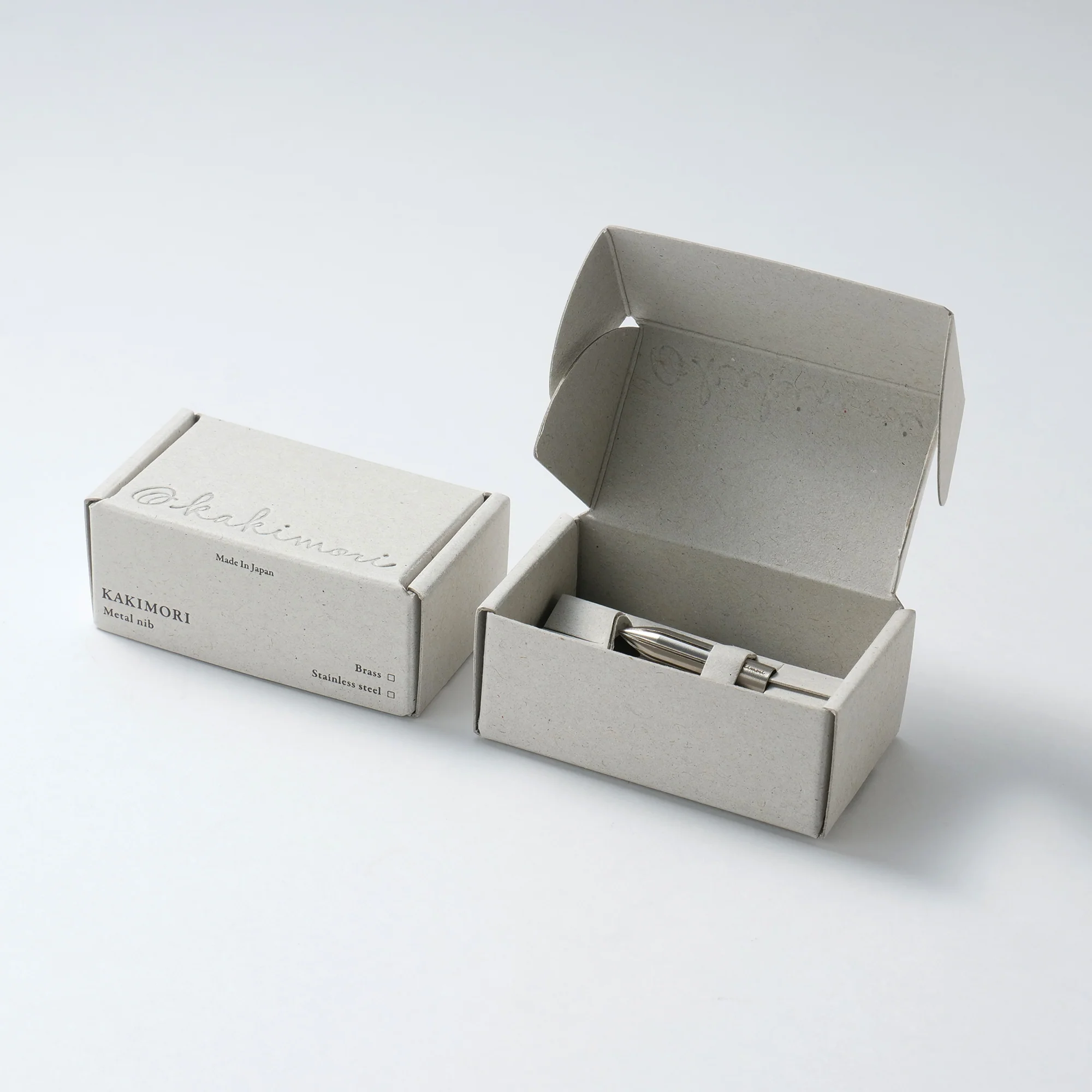 Kakimori - Metal Nib - Stainless Steel - Image 3