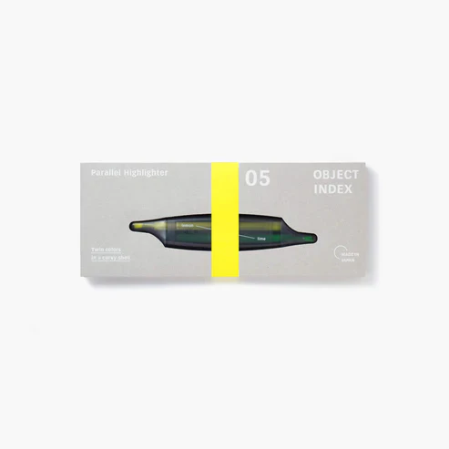 Kakimori - Parallel Highlighter - Lemon/Lime