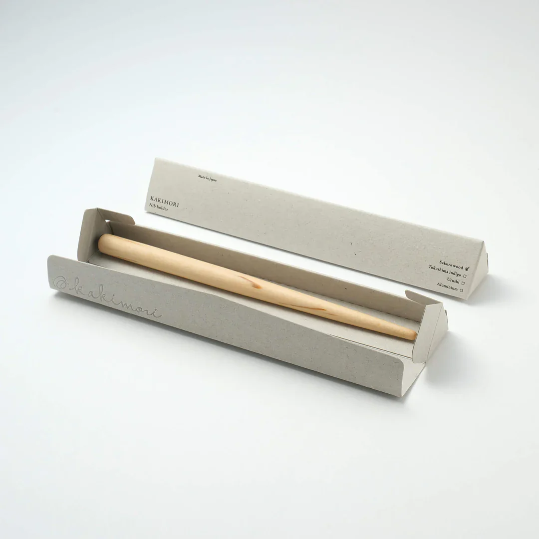 Kakimori - Pen Nib Holder - Japanese White Sakura Wood (Cherry Blossom) - Image 5