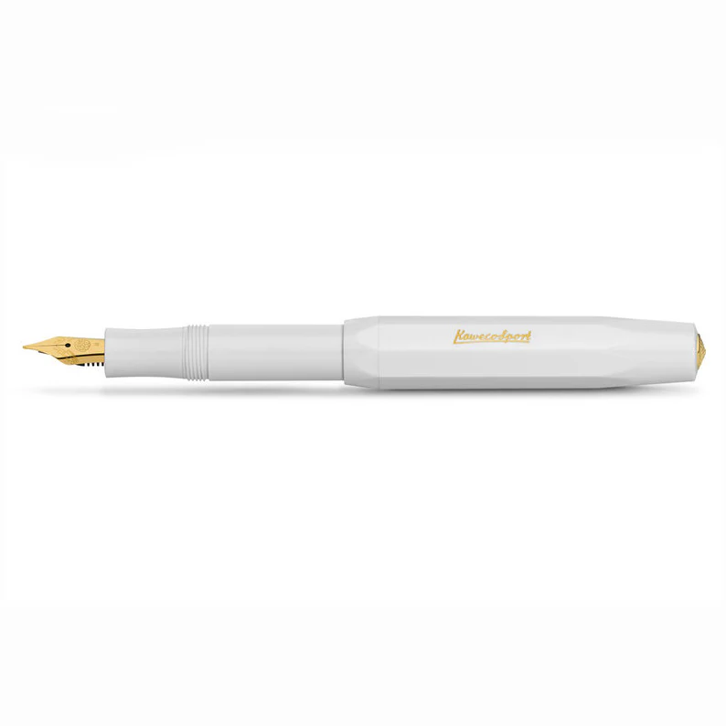 KAWECO - Classic Sport Fountain Pen | White