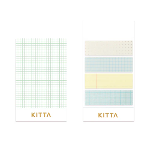 KITTA - WASHI TAPE STICKERS - NOTE