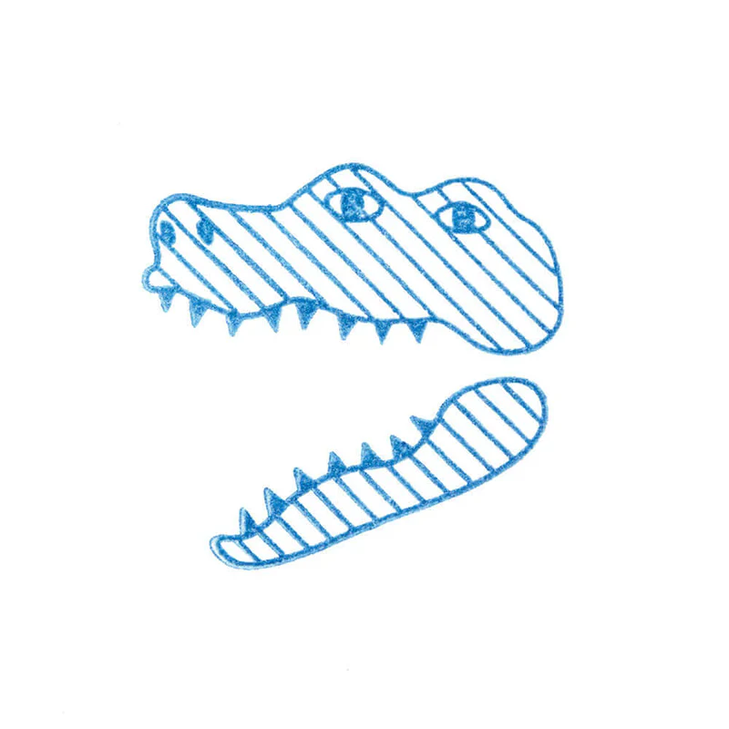 KORI JIRUSHI - Large Stamp - Crocodile - Image 2