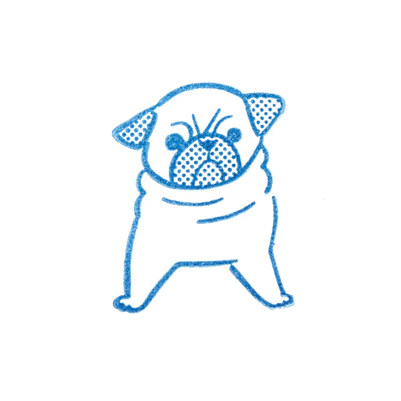 KORI JIRUSHI - Large Stamp - Pug - Image 2