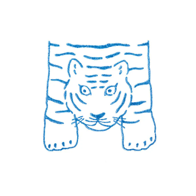 KORI JIRUSHI - Large Stamp - Tiger - Image 2