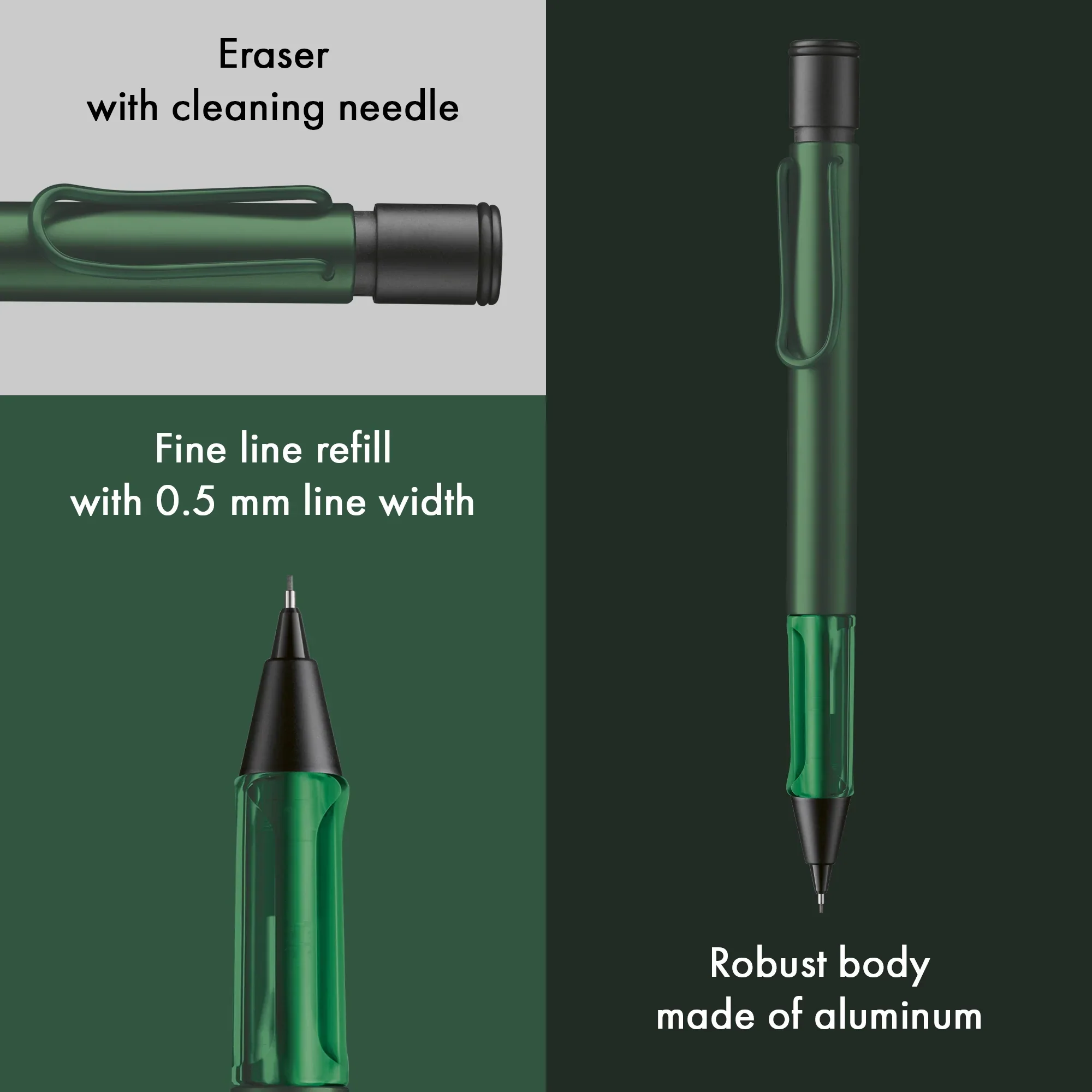 LAMY - AL-Star Mechanical Pencil | Pine - Image 3