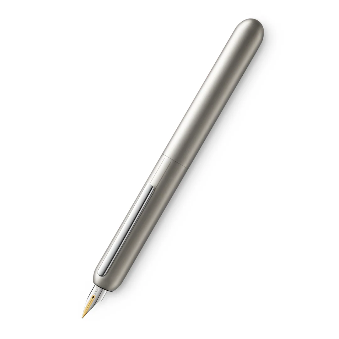 LAMY - Dialog 3 Fountain Pen 14k Gold Nib - Palladium Titanium