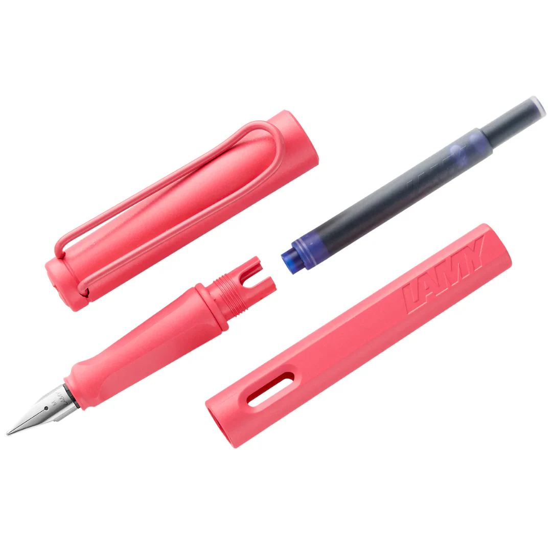 LAMY - Safari - Fountain Pen - Sunset Coral 2025 Special Edition - Image 2