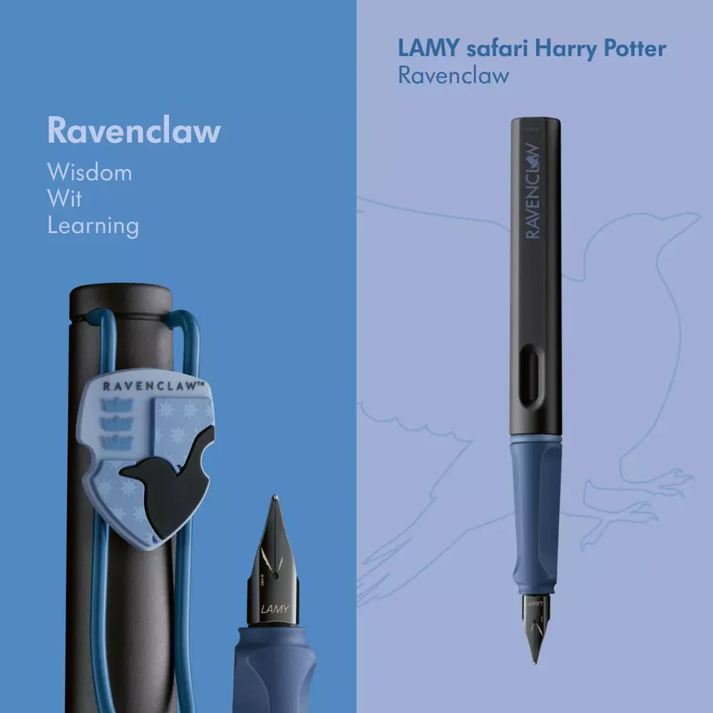 Lamy - Safari Fountain Pen - Harry Potter Special Edition - All 4 Colours Complete Set - Image 3