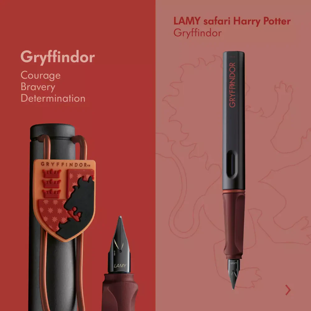 Lamy - Safari Fountain Pen - Harry Potter Special Edition - All 4 Colours Complete Set - Image 4