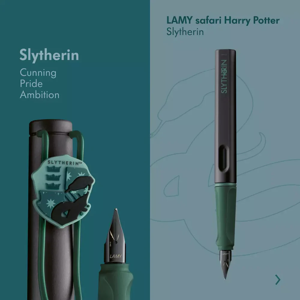 Lamy - Safari Fountain Pen - Harry Potter Special Edition - All 4 Colours Complete Set - Image 5