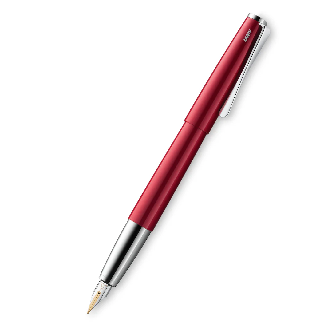 LAMY - Studio Fountain Pen 14k Gold Nib - 2024 Special Edition - Piano Red Gloss