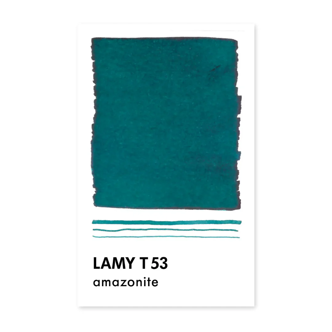 LAMY - T53 Crystal Ink Bottles 30ml - Amazonite - Image 3