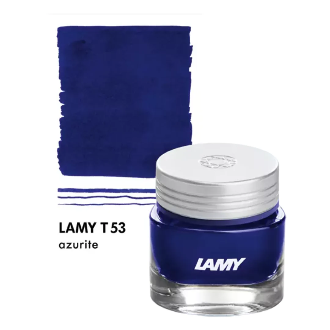 LAMY - T53 Crystal Ink Bottles 30ml  - Azurite - Image 2