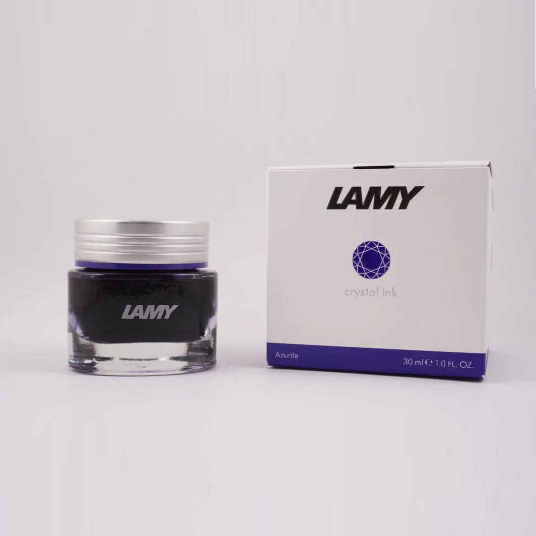 LAMY - T53 Crystal Ink Bottles 30ml  - Azurite - Image 4