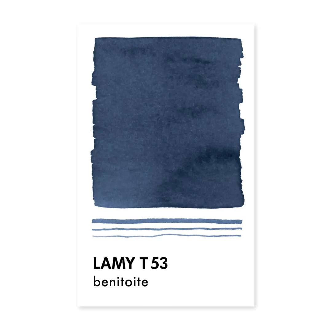 LAMY - T53 Crystal Ink Bottles 30ml  - Benitoite - Image 3