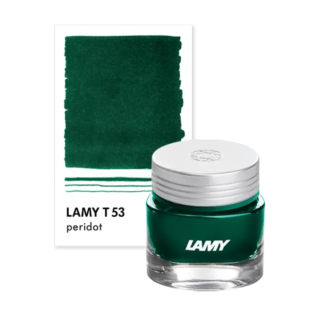 LAMY - T53 Crystal Ink Bottles 30ml  - Peridot - Image 2
