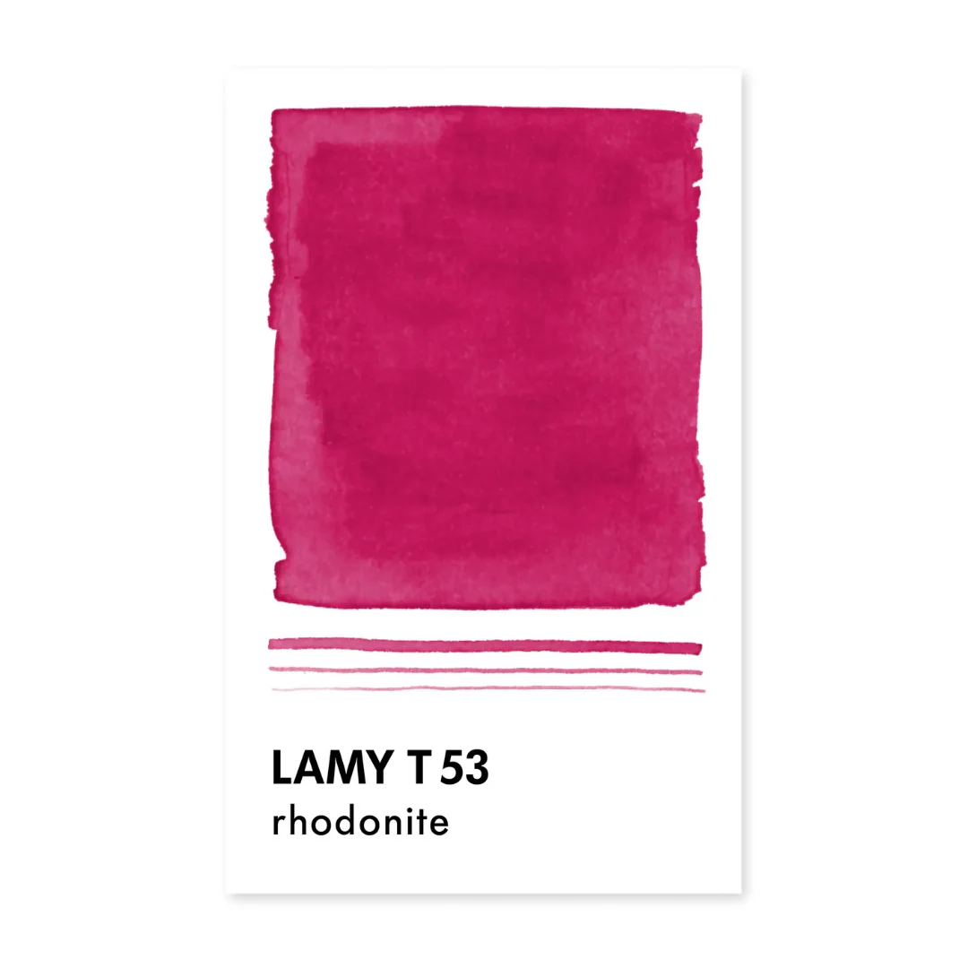 LAMY - T53 Crystal Ink Bottles 30ml  - Rhodonite - Image 3