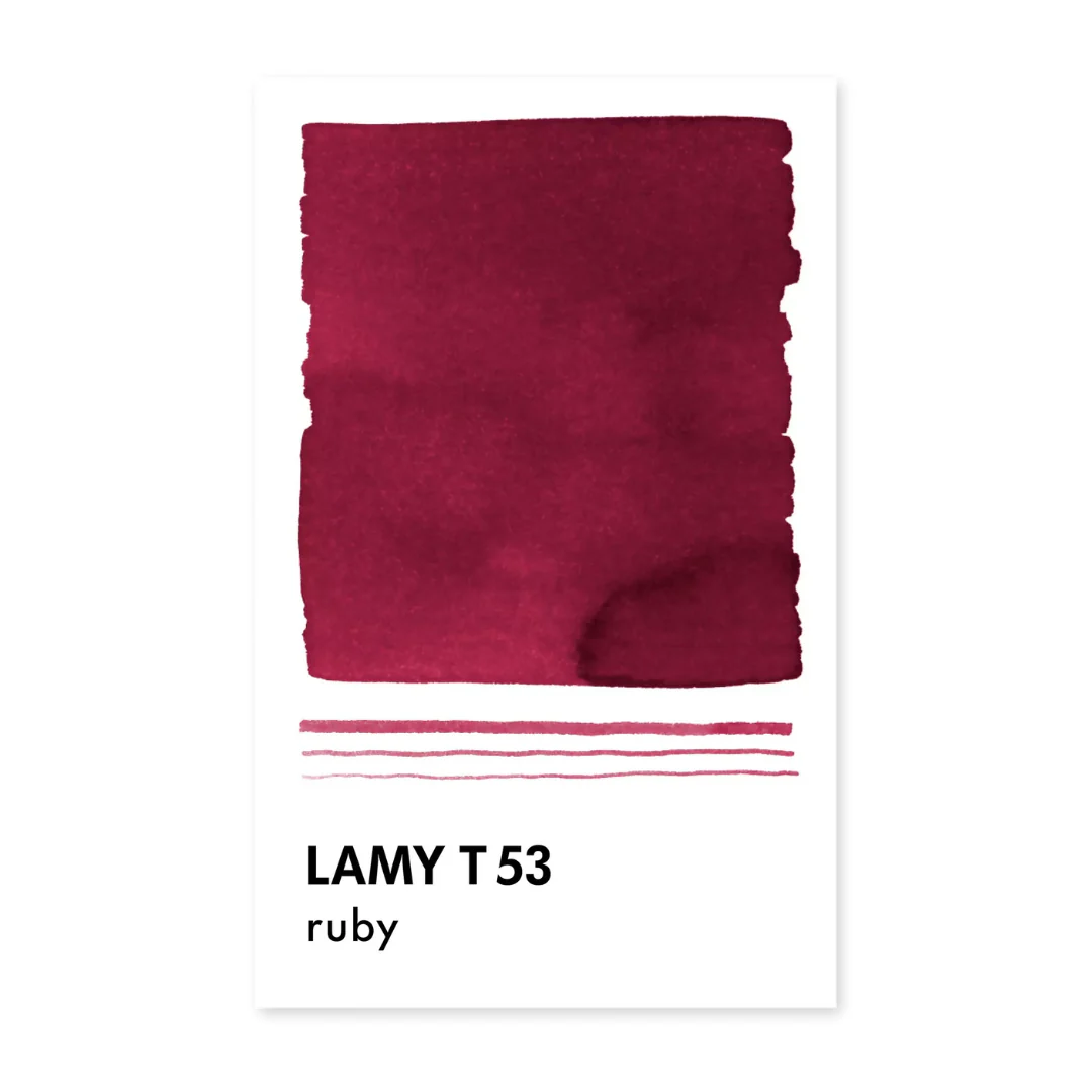 LAMY - T53 Crystal Ink Bottles 30ml  - Ruby - Image 2