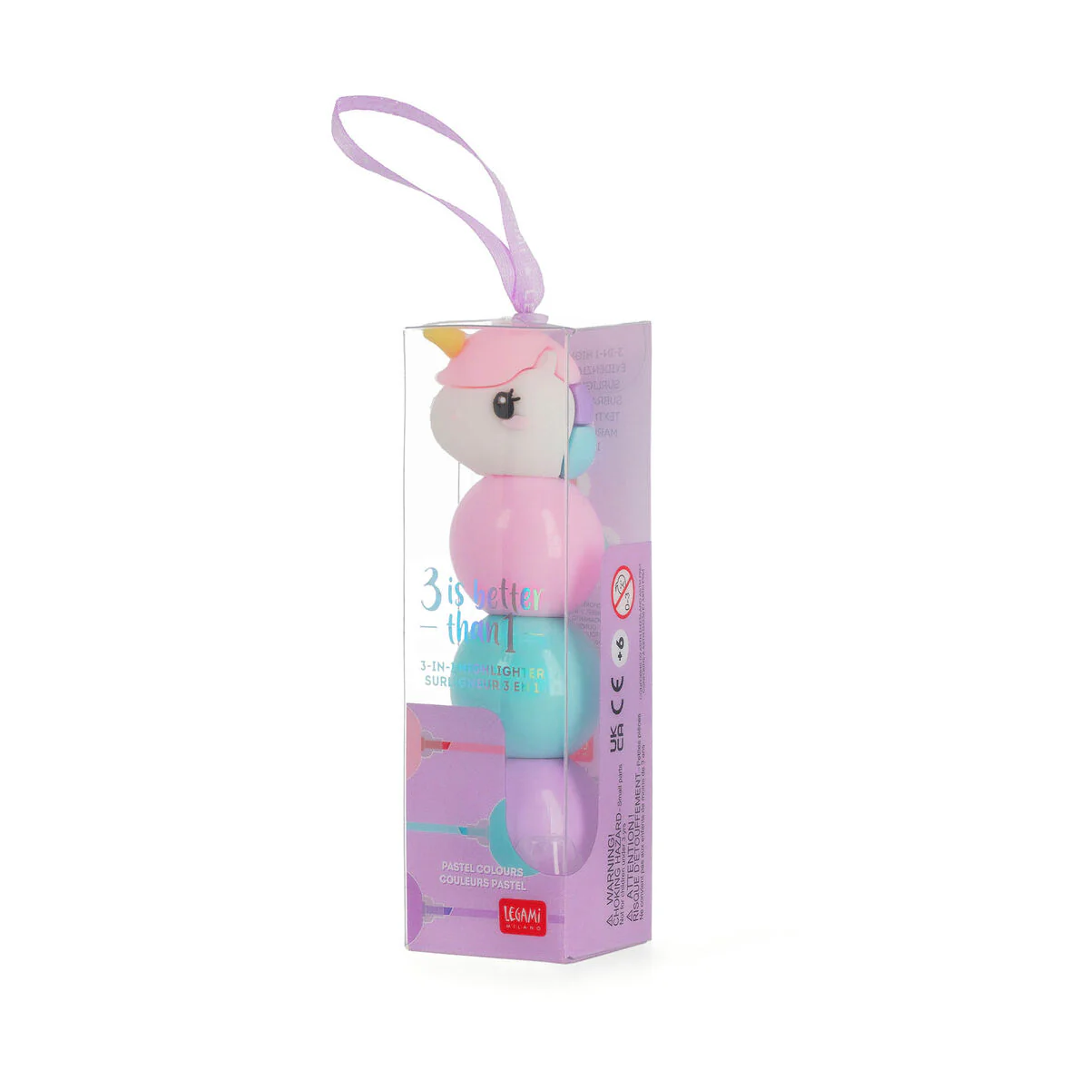 LEGAMI - 3-in-1 Highlighter - Unicorn - Image 5